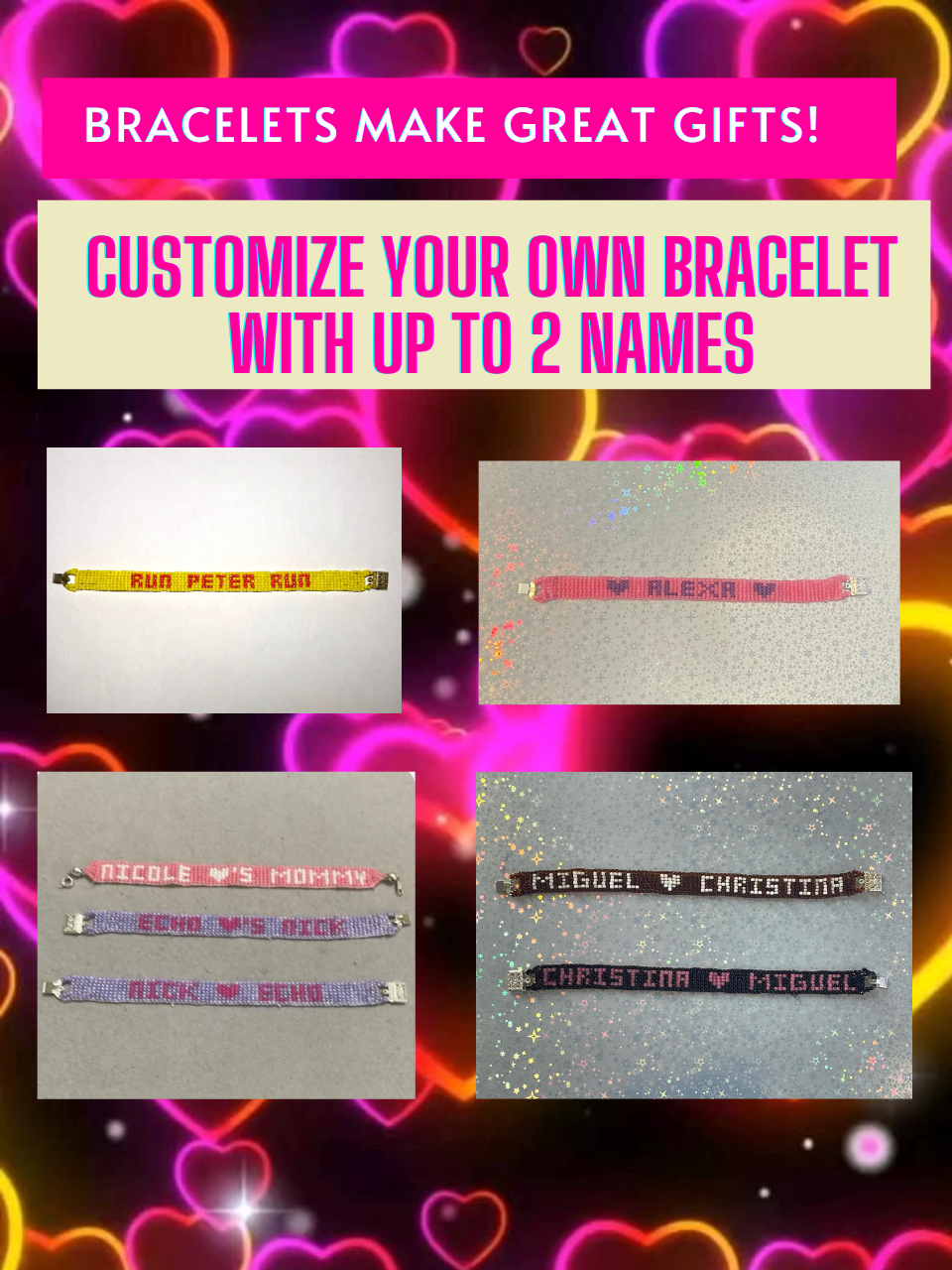 Custom Bracelets Flyer